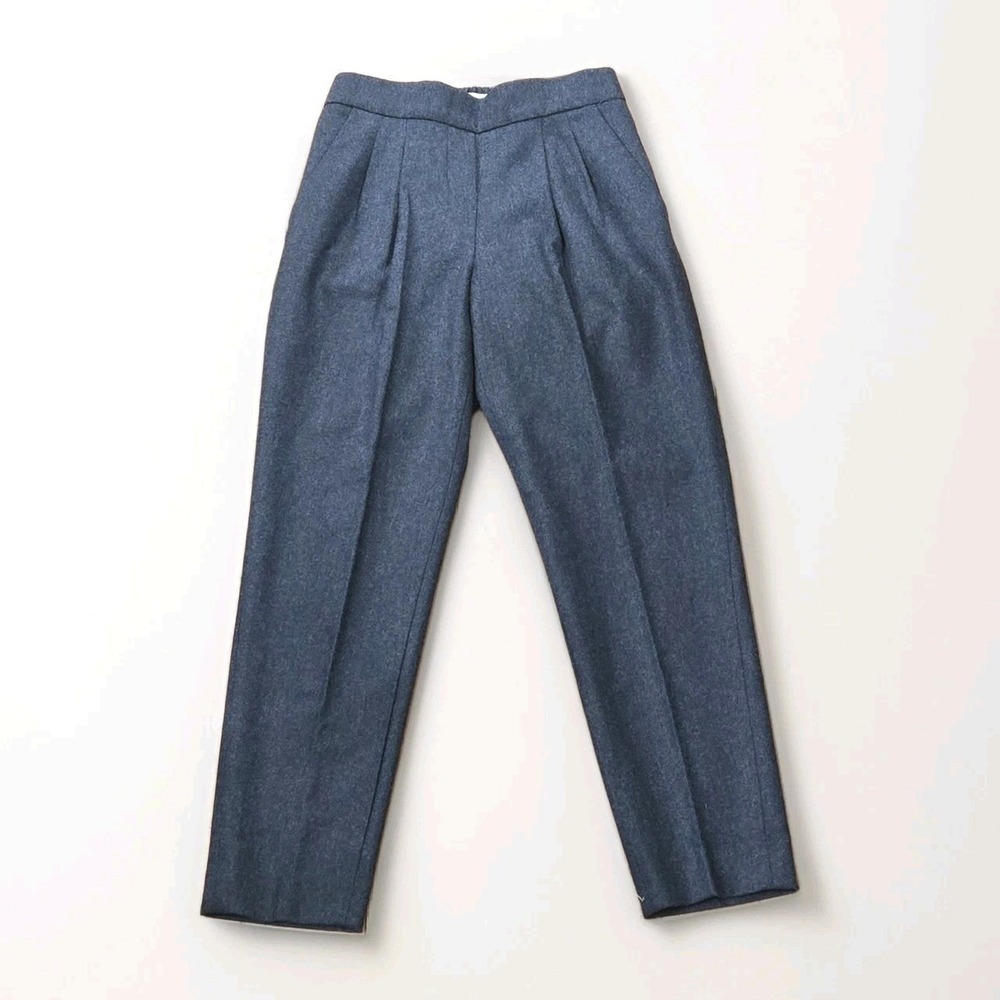 Aritzia Babaton Cashmere Wool Tailored Dress Pants Minimalist Luxe Trouser Sz 00